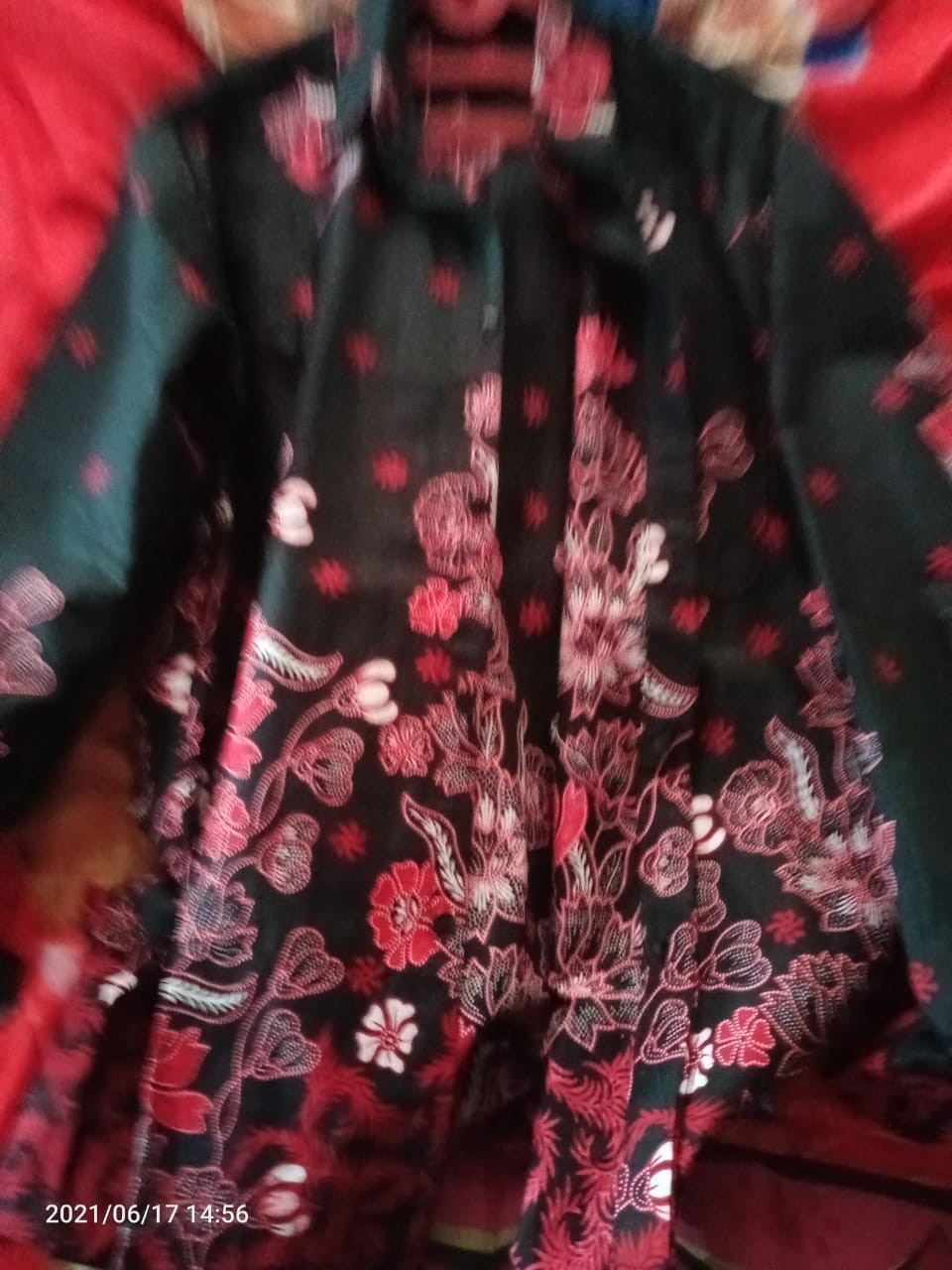 Baju Batik Pria Slimfit Big Size M L Xl Xxl Atasan Kemeja Batik Lengan Panjang Original