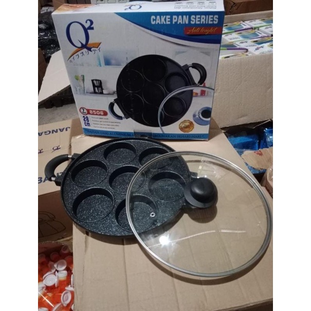 CETAKAN KUE DATAR 7 LUBANG Q2 8506