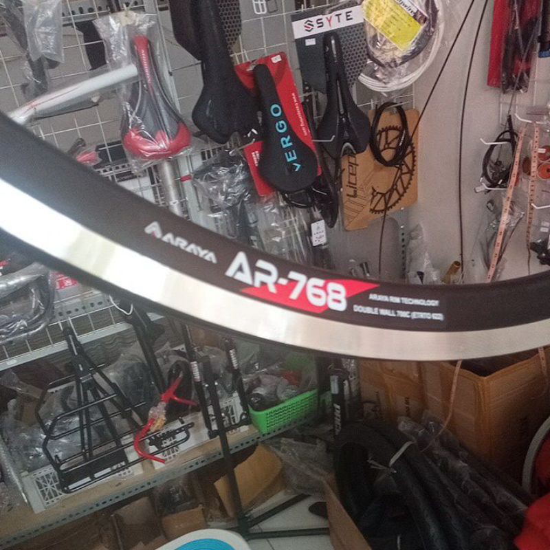 Velg 700c Araya sepeda balap fixie