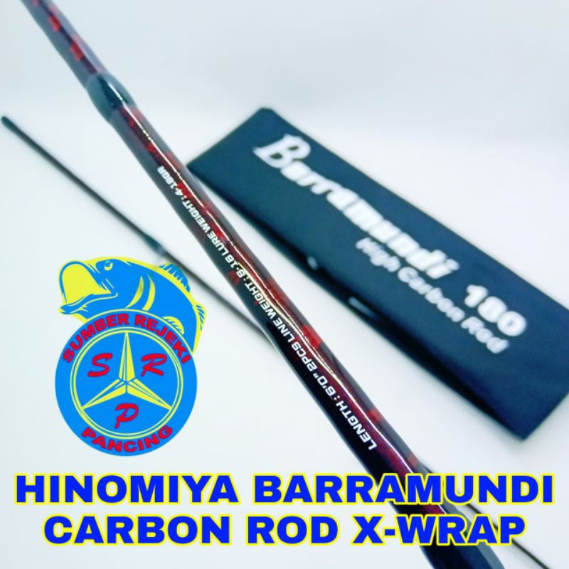 New Joran Hinomiya barramundi ulir 180cm