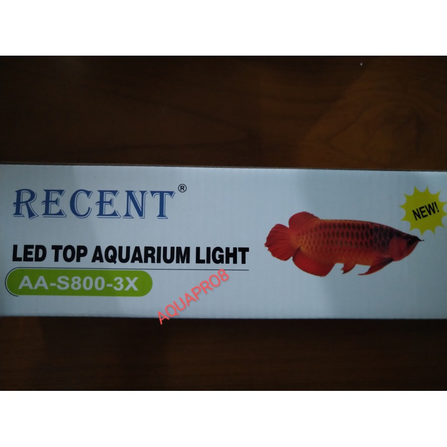 Promo Lampu LED Recent AA S 800 3X LED Recent S800 3 X Warna (RGWB)