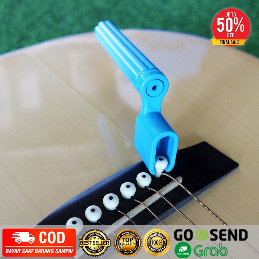 String Winder Gitar Alat Pemutar Gitar Peg Winder Gitar 2 in 1