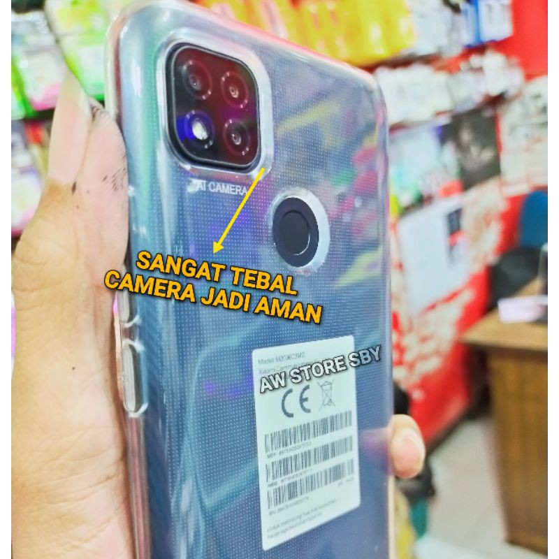 REDMI 9/ 9A/ 9C/ 10A/ 10C/ POCO C3 clear case tebaL 2.0mm transparant