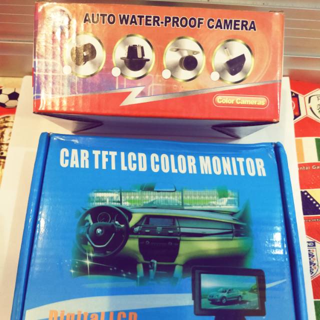 PAKET KAMERA MUNDUR DAN MONITOR 4,3”