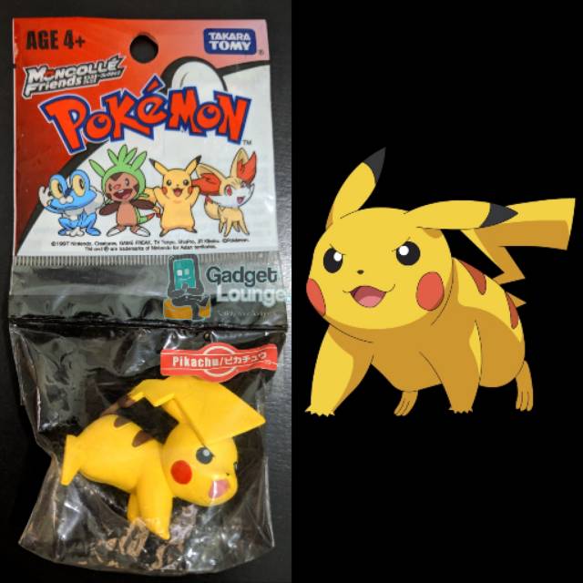 Original Takara Tomy Pokemon Moncolle Friends : Pikachu (Attack)