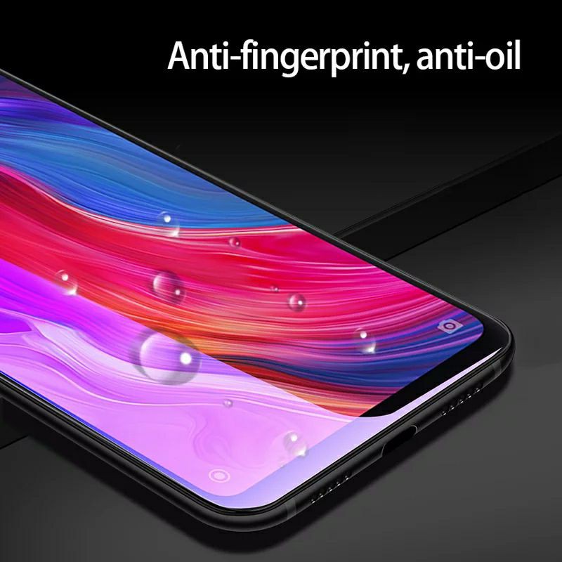 COD- 2PCS Tempered Glass Anti Gores Layar Kamera Redmi Note 9 Screen Protector Radiasi Premium