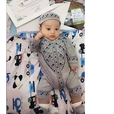 ❅ Koko jumper newborn 0-12 bulan MIRU ABBY baju koko bayi anak cowo balita aqiqah ✩