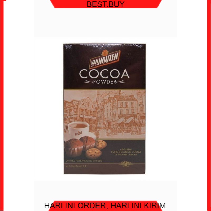 

Van houten cocoa powder 45gr 90gr 180gr