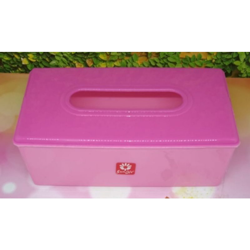 tempat wadah tissue coral L besar SL Large