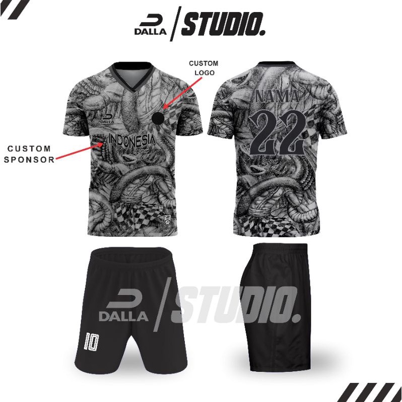 Jersey Futsal Full Printing Jersey Sepakbola Full Printing Kaos Futsal Baju Futsal Baju Sepakbola Ka