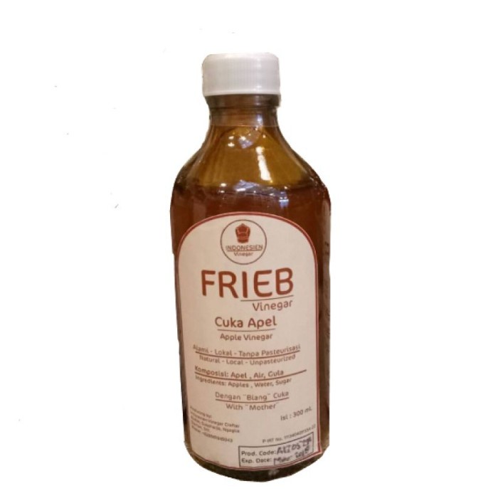 

Jual Frieb Vinegara - Cuka Apel 300Ml - Organik - Apple Vinegar - Alami
