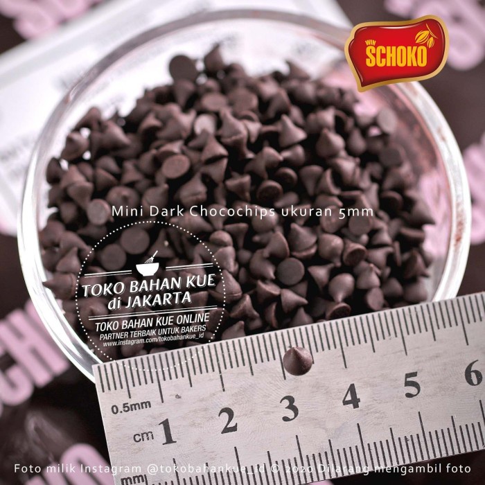 

Schoko MINI Chocochips 1kg Choco Chips Mini Chocolate Compound Chip
