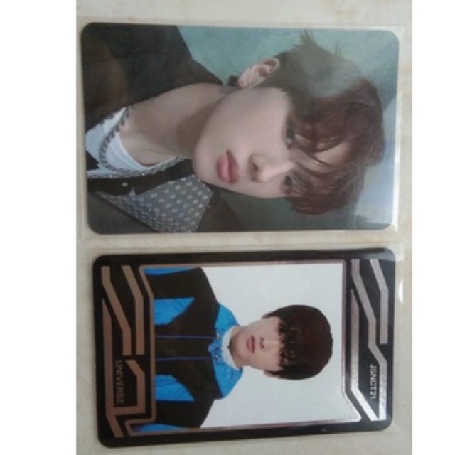 official pc photocard jisung selca card jewel universe case only