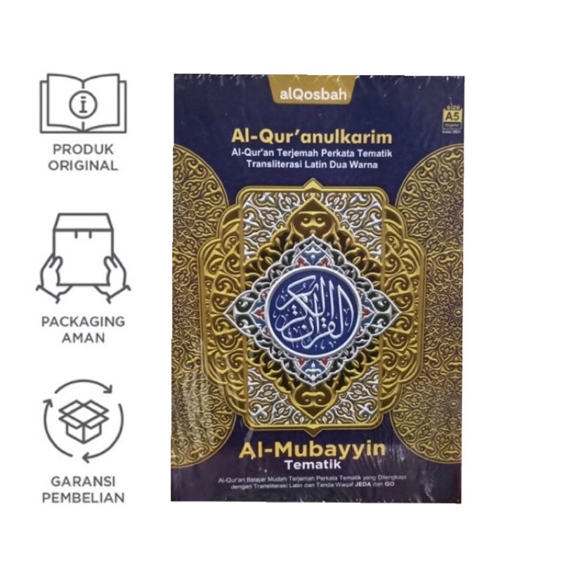 Al Quran Qosbah Mubayyin Tematik A5