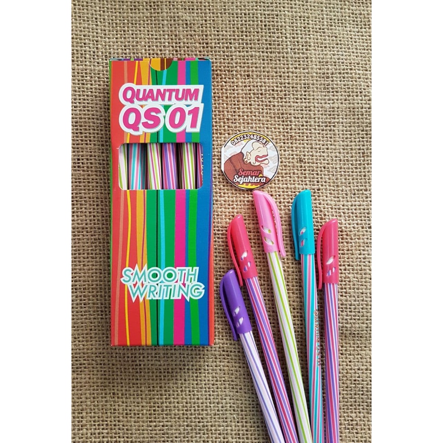 

[PAK] BOLPEN / PULPEN ULIR MURAH STANDARD QUANTUM QS 01*