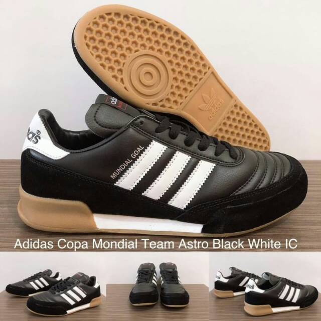 Sepatu Futsal Adidas Copa Mundial Team Black White IC | Shopee Indonesia