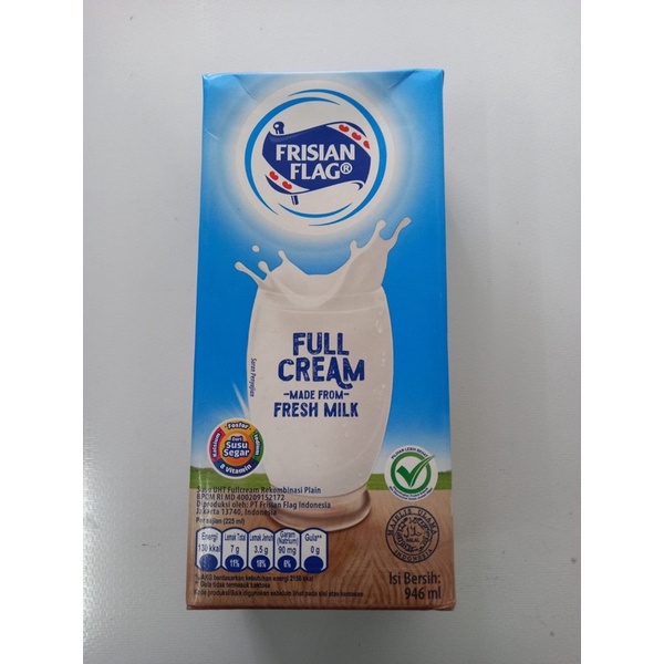 

SUSU FRF UHT FULL CREAM 946ml