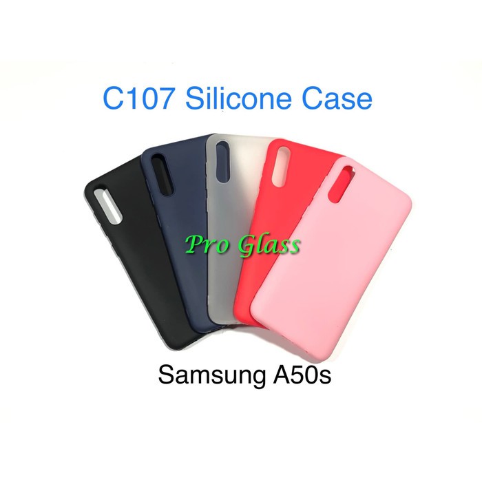 C107 Samsung A10s / A20s / A30s / A50s / A70s Colourful Ultrathin Silicone Case / Matte Case