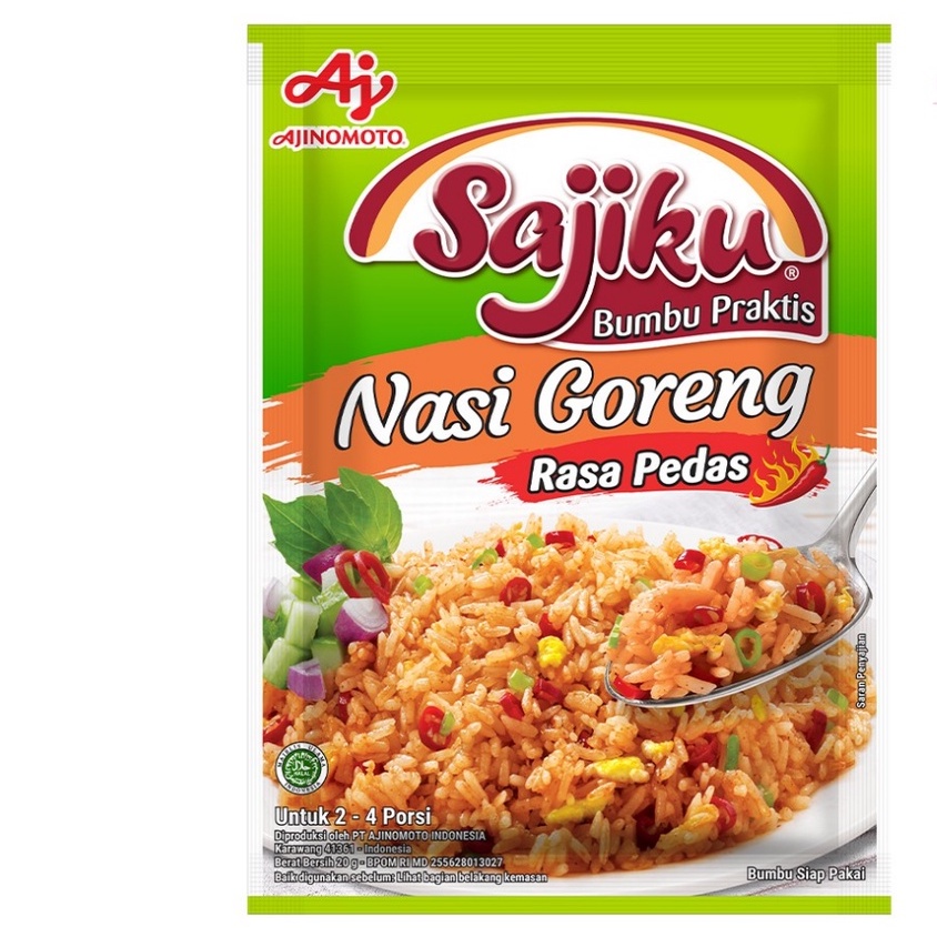 Ajinomoto, Bumbu Nasi Goreng Sajiku Pedas 20G