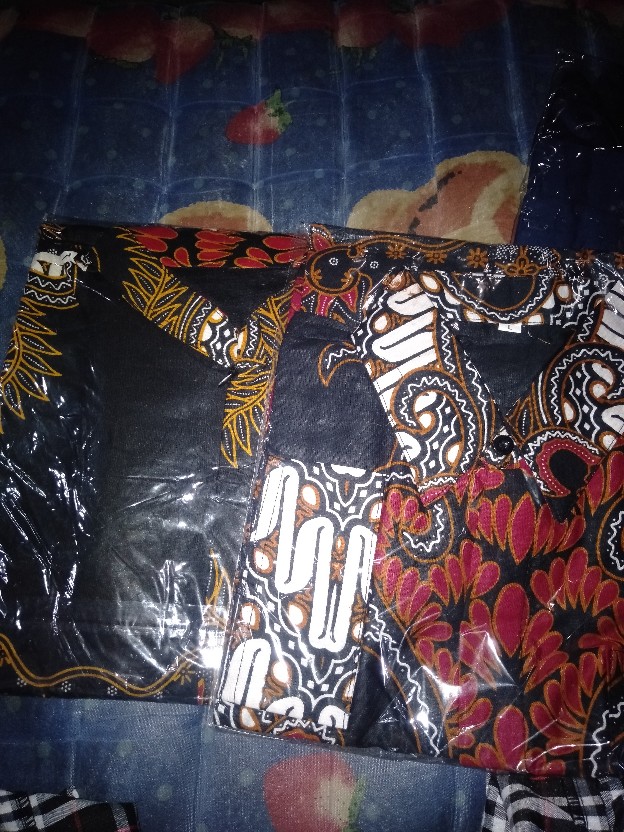 Maura Couple - Sania Ruffle Batik Couple Ori Ndoro Jowi Dnt Garansi Termurah  2593