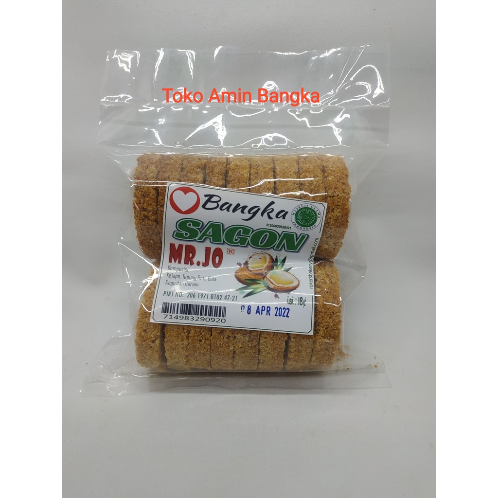 

Kue Sagon Khas Bangka Cap Mr.Jo Kecil