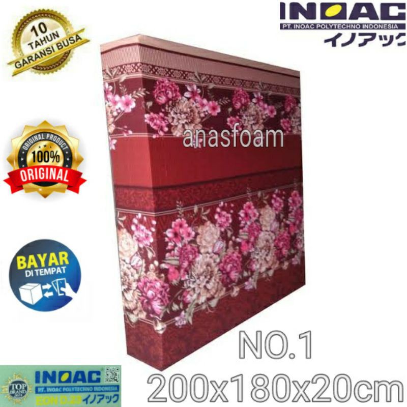 Kasur Busa Inoac Ukuran 200x180x20cm/Kasur Busa Inoac no.1/Kasur Busa Inoac