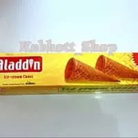 

Aladdin Rolled Sugar Ice Cream Cones 120 gr Wafer Cone untuk es krim