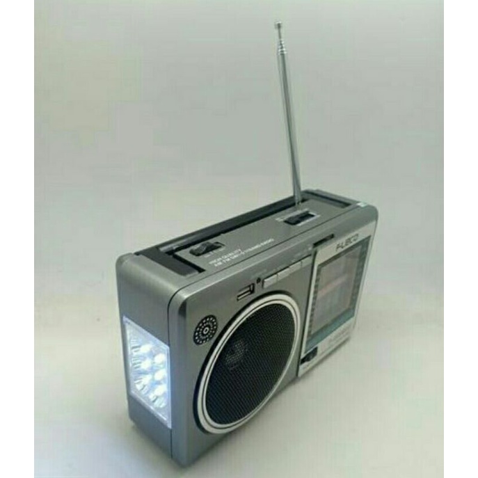 Cod Radio Jadul Portable Fleco F-8009BT//Radio Bluetooth USB mp3 memory//Bisa bayar diempat