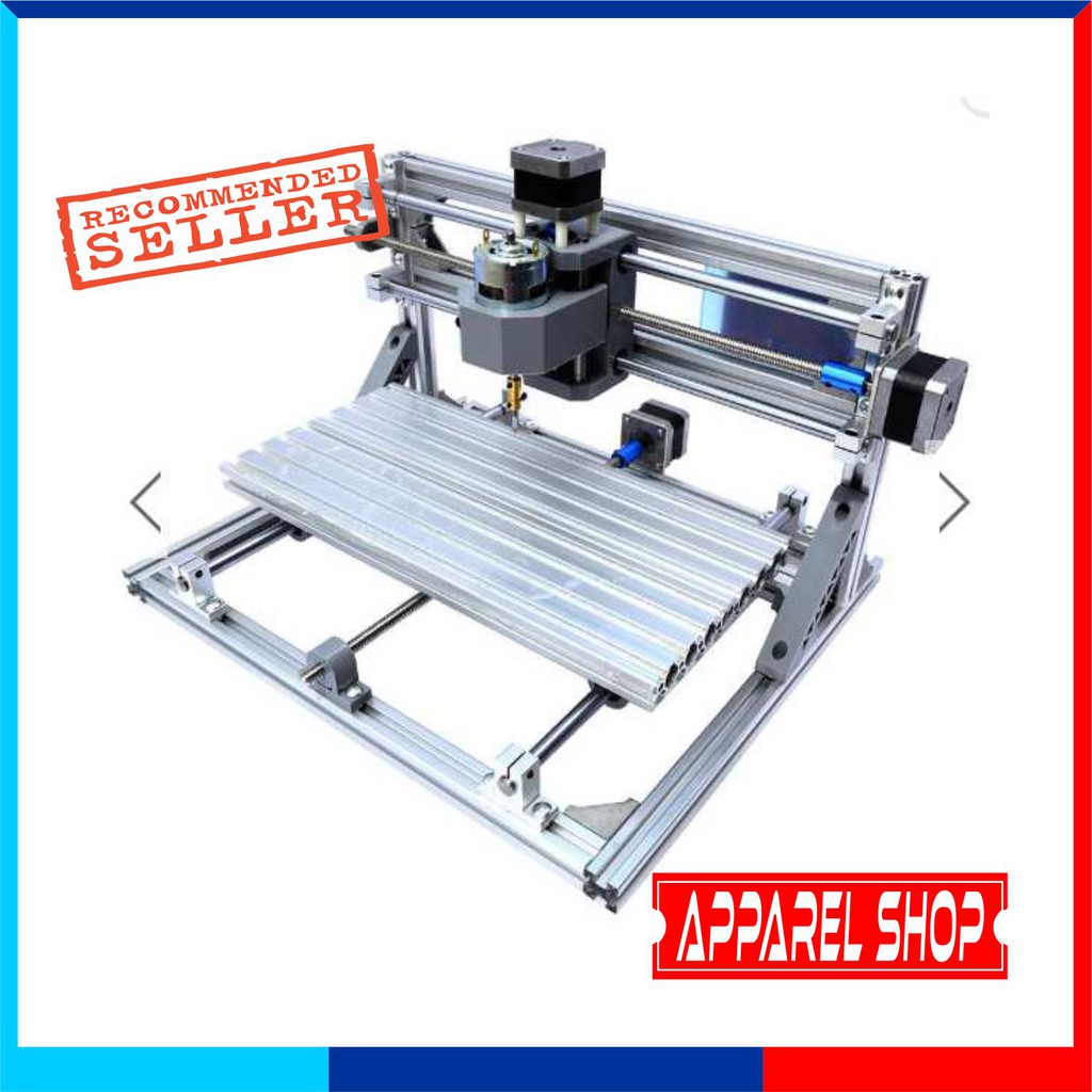 Alat Mesin Ukir Kayu Elektrik Listrik Otomatis DIY Drilling Engraver CNC 3018 with ER11