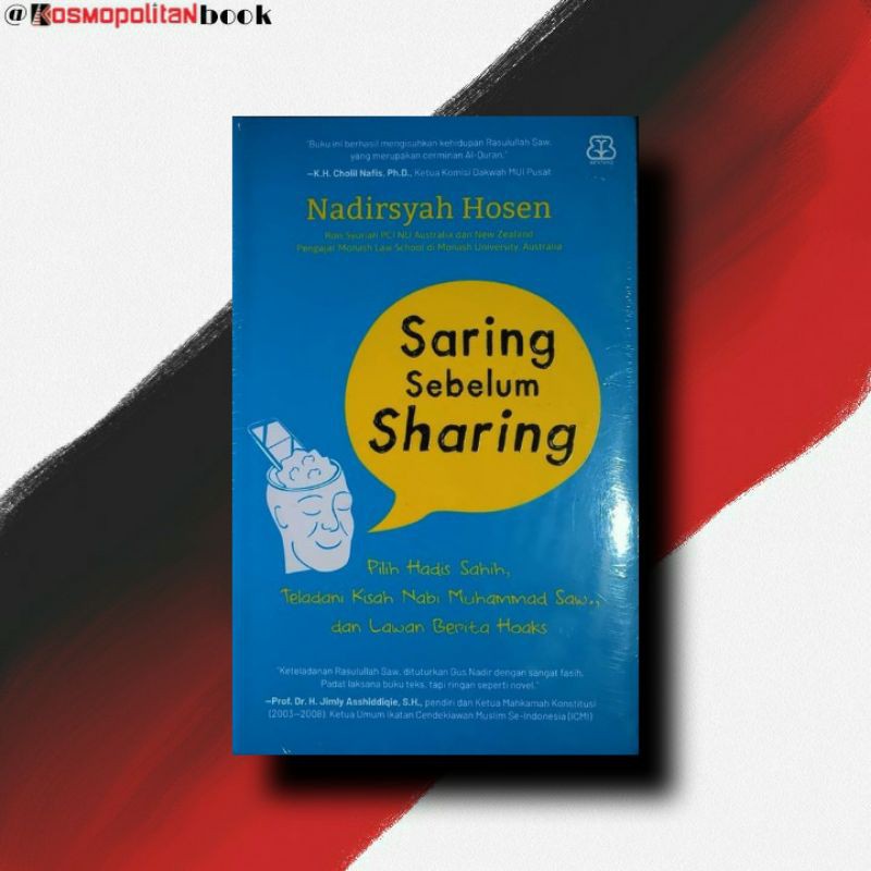 SARING SEBELUM SHARING-NADIRSYAH HOSEN