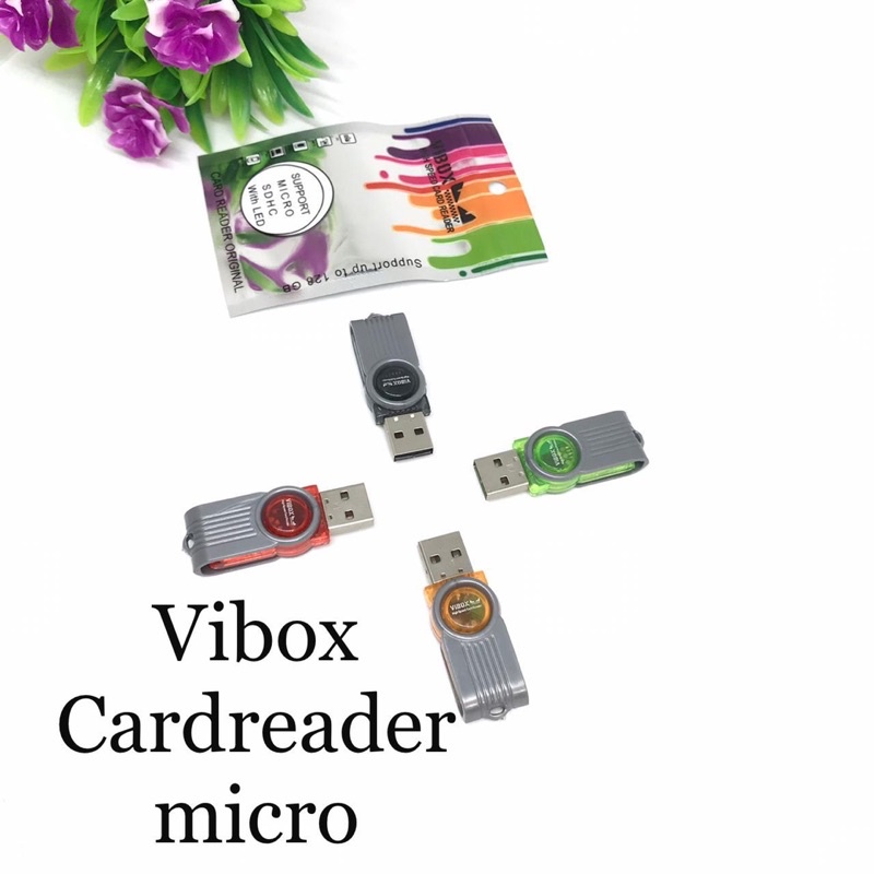 CARD READER MICRO SD VIBOX CR-11 UNTUK SEMUA MEMORY HP ANDROID ALL BRAND SUPPORT UP TO 512GB