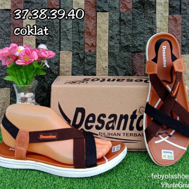 SANDAL SEPATU DESANTOS MURAH WANITA