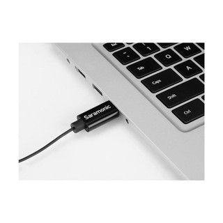 Saramonic SR-ULM10L Clip On USB Lav Mic Microphone for PC