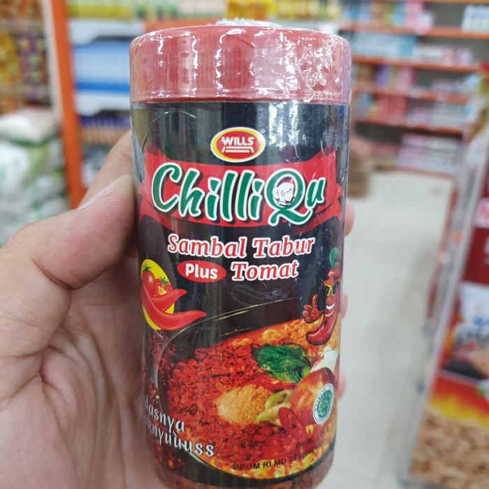 

JAR 90GR - CILLIQU / SAMBAL TABUR KERING PLUS TOMAT / CILIKU CILIQU atayatoko
