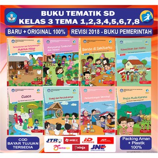 buku tematik sd kelas 3 tema 8 kurikulum 2013 revisi 2018