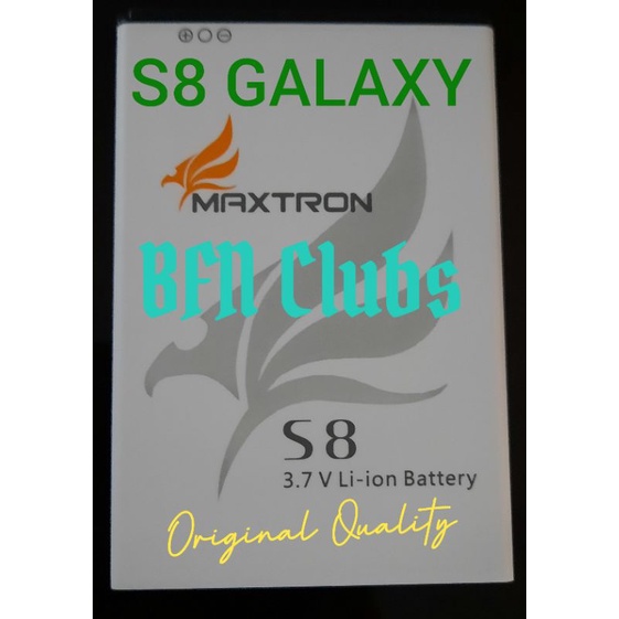 Baterai Maxtron S8 Galaxy Original Quality