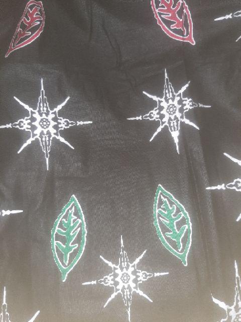 Single Fighter Batik Tunik Shibori Jumputan Terbaru Size S-3l / Hrb026 Yelbor Navbor / Biru Putih /