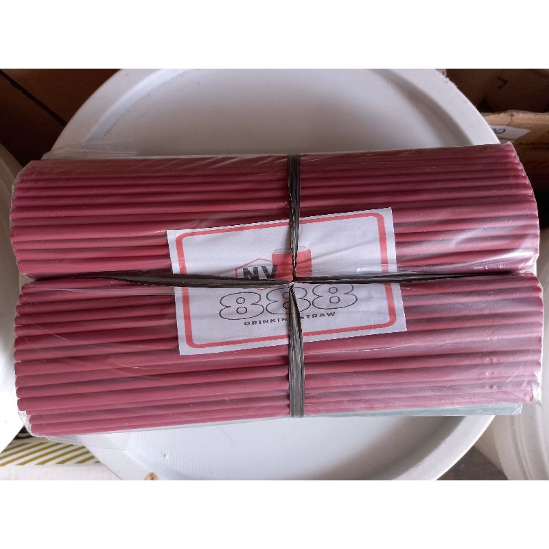 1 IKAT ISI 5 BUNGKUS SEDOTAN ES LIMUN / MARIMAS