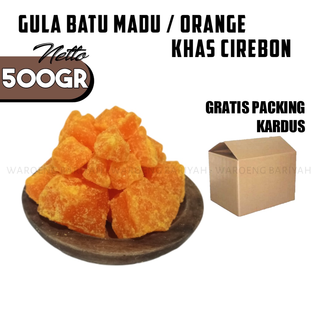 

GULA BATU MADU 500 GRAM / GULA BATU KHAS CIREBON / GULA BATU MADU KHAS CIREBON / GULA BATU CAP GAJAH