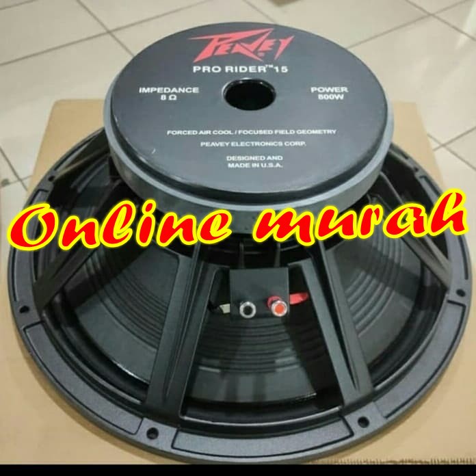 KOMPONEN SPEAKER PEAVEY PRO RIDER 15 INCH 800 WATT