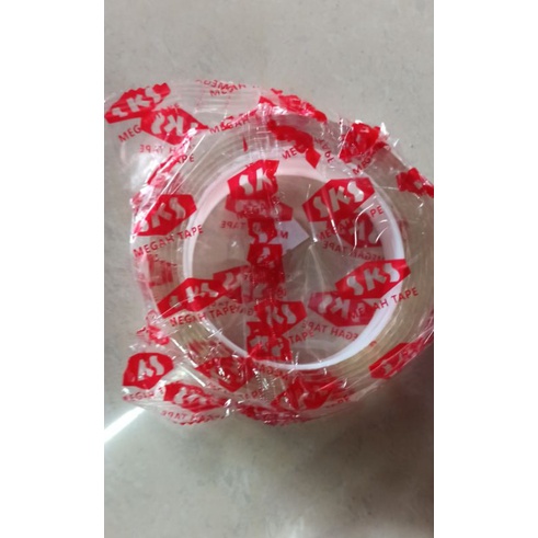 

Double tape transparan