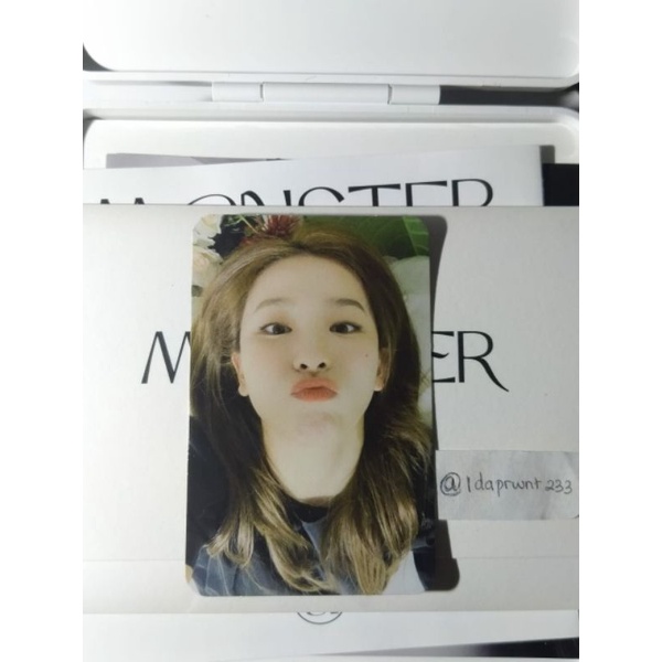 photocard red velvet seulgi joy