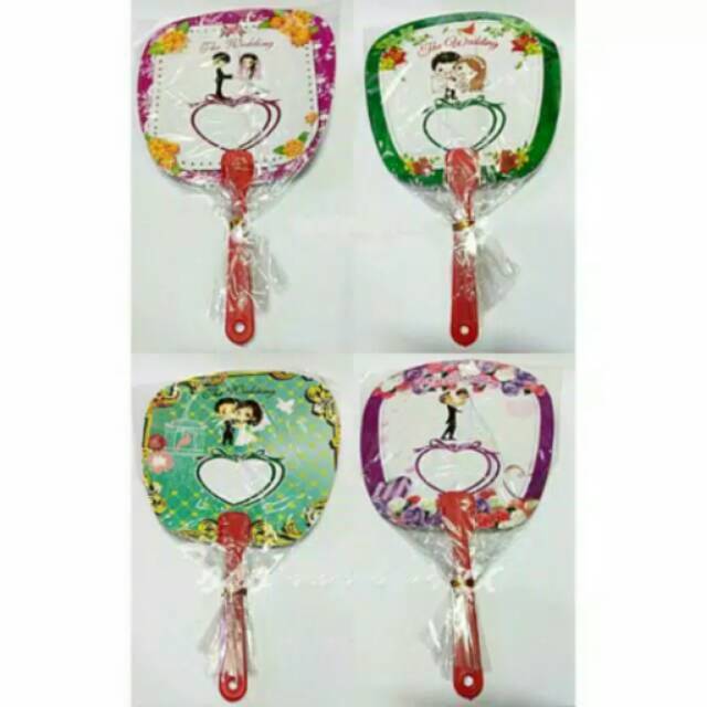 SOUVENIR kipas weding bungkus plastik