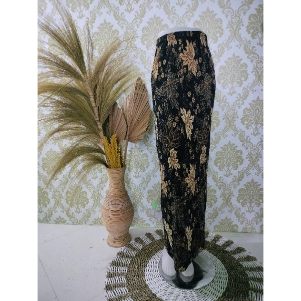 Rok plisket Lidi Batik/ Termurah/COD