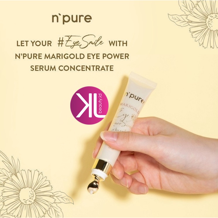 NPURE Eye Power Serum Concentrate Marigold Series