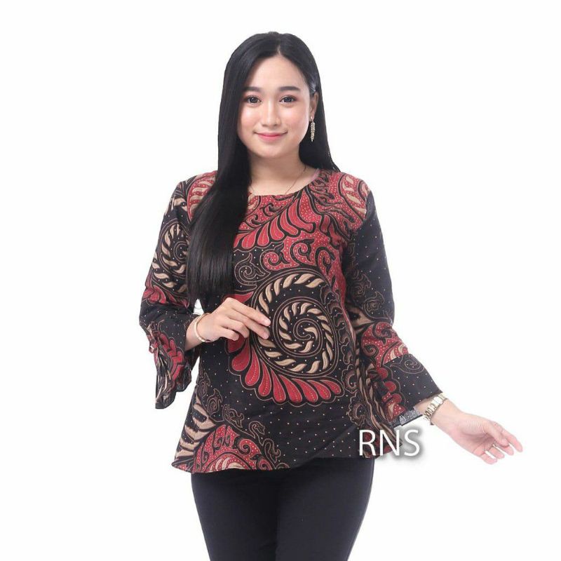 Baju Batik Wanita / Batik Wanita Modern 2022 / Blus Wanita / Atasan Batik Wanita / Atasan Batik Wani