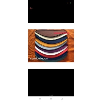 Daleman jilbab topi