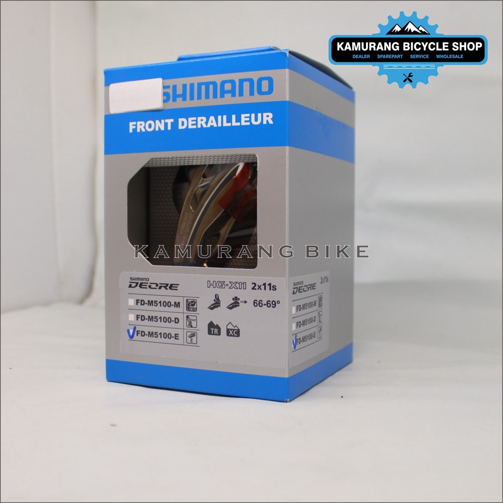 SHIMANO DEORE FD-M5100-E Front Derailleur E-type Mount