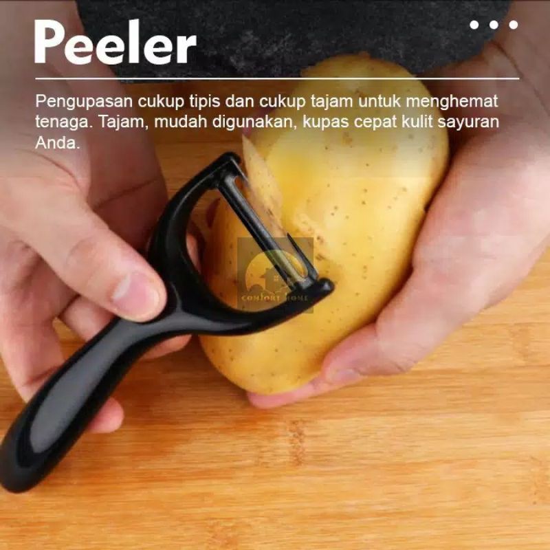 Kitchen Knife Set Premium Bahan Keramik Import Pisau Daging Pisau Buah Pisau set