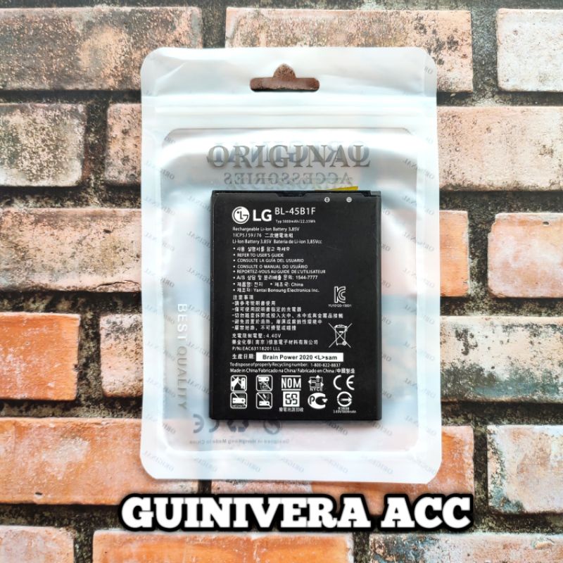 BATRE BATERAI LG V10 STYLUS 2 K520 BL-45B1F / BATTERY BATERAI / LG BL45B1F BL-45B1F / LG V10 / LG ST